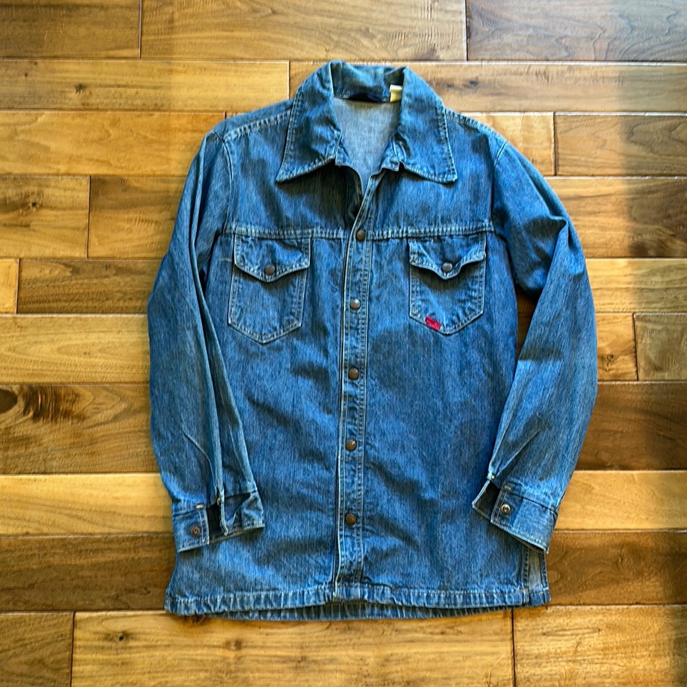 Vtg Big Smith denim shirt jacket